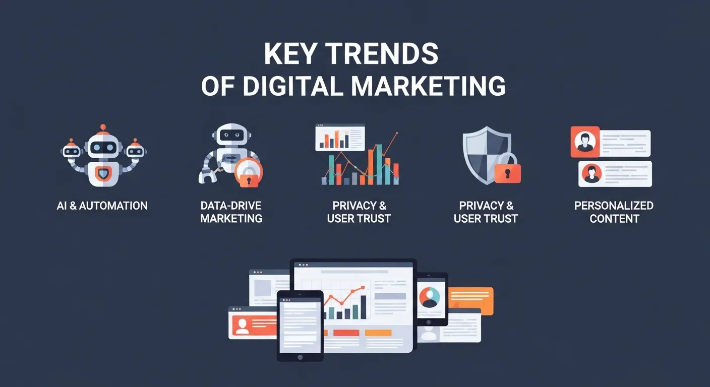 Future of Digital Marketing Trends Infographic