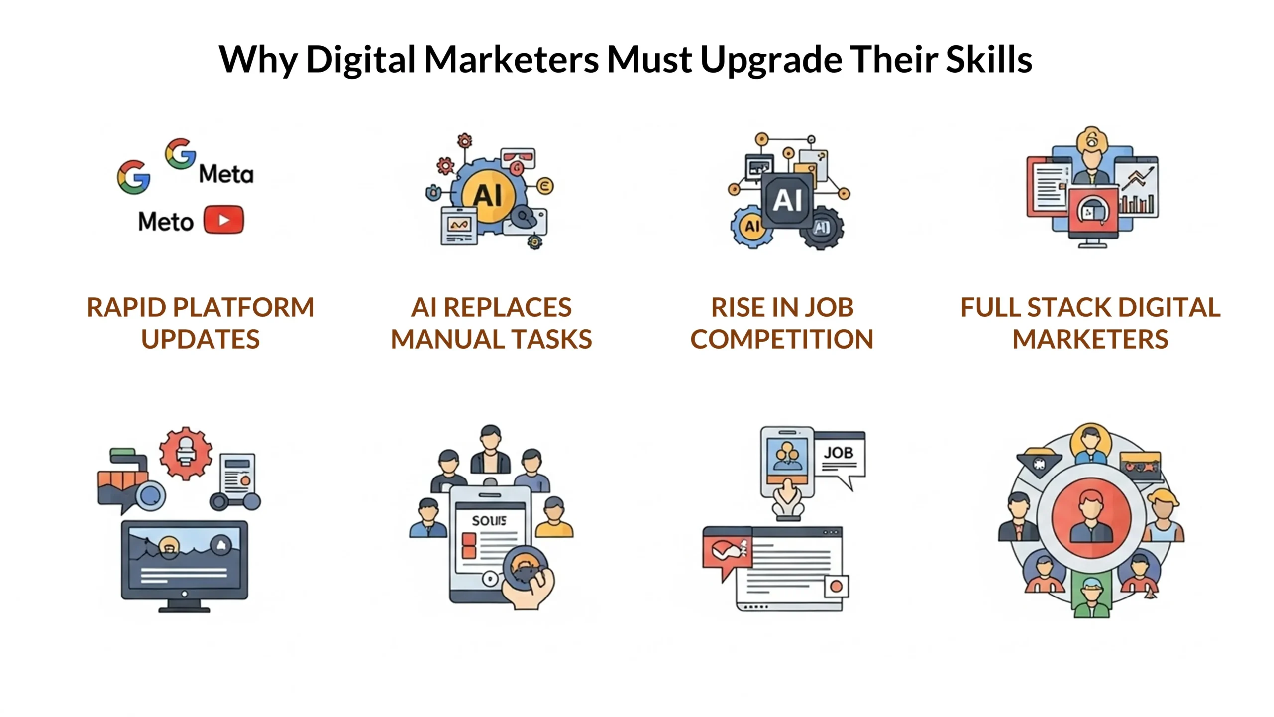 Why Digital Marketers Must Upgrade Their Skills