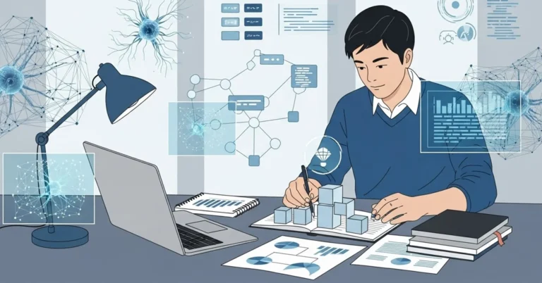 Research and development based learning in the AI era