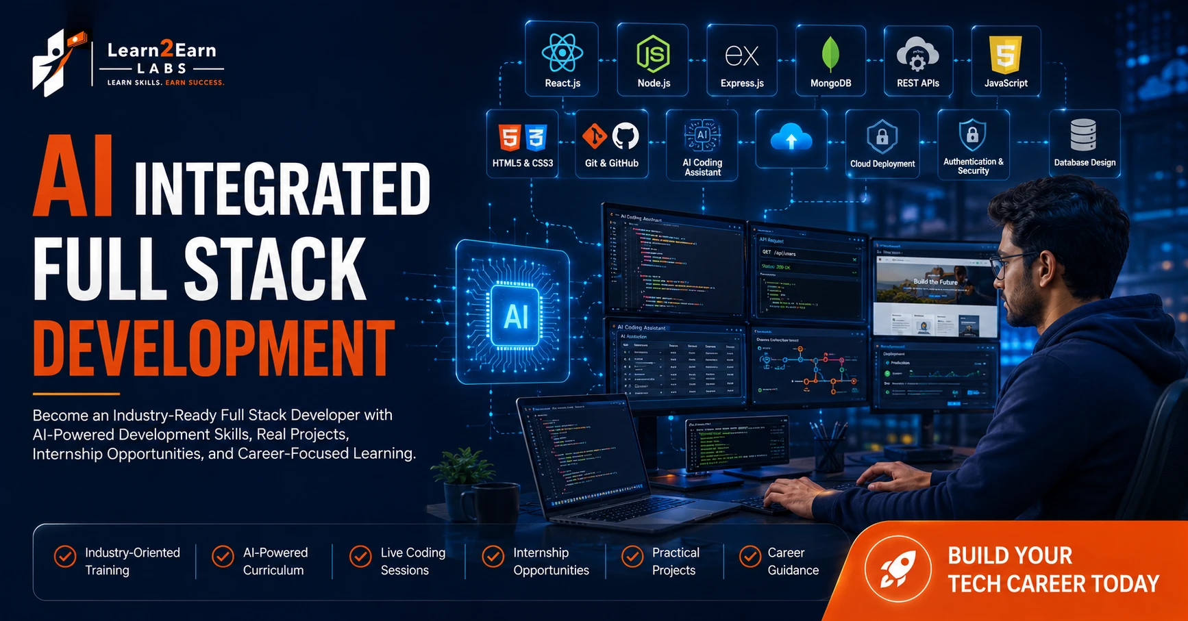 AI Integrated Full Stack Development Course