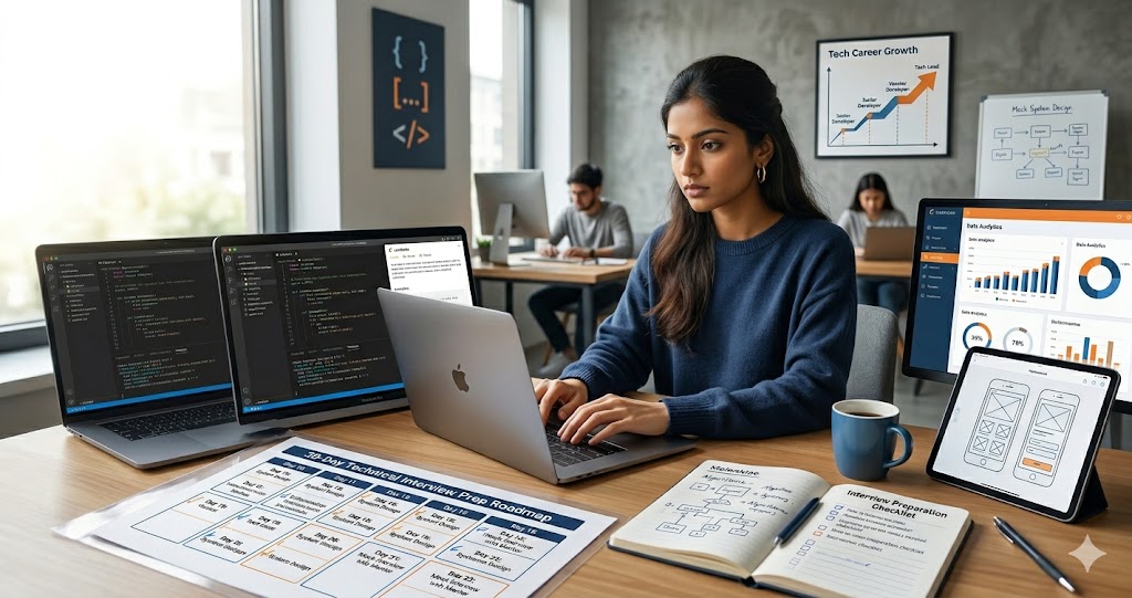 How to Prepare for a Technical Interview in 30 Days Even If You Feel Underprepared