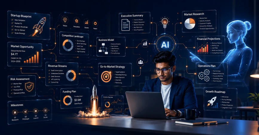How to Use AI to Create a Complete Business Plan for a Startup in One Weekend